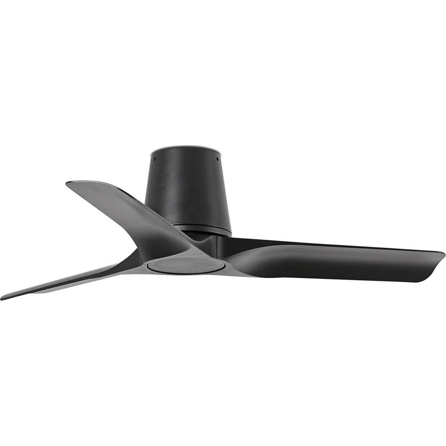 FARO 33827WT - Plafondventilator HEY TUB S zwart diameter 90 cm Wi-Fi Tuya + afstandsbediening