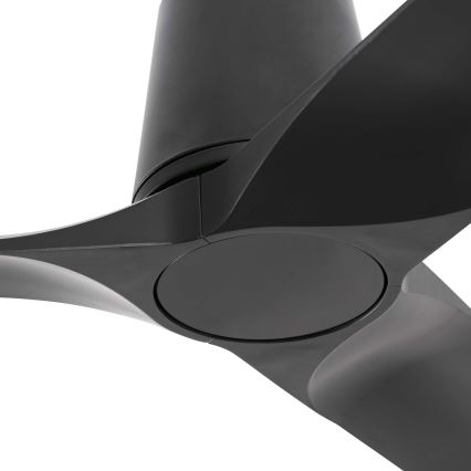FARO 33827WT - Plafondventilator HEY TUB S zwart diameter 90 cm Wi-Fi Tuya + afstandsbediening
