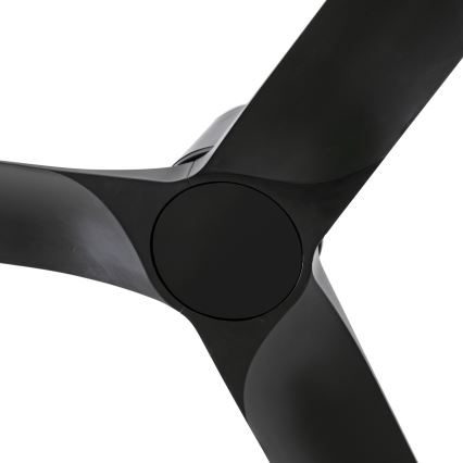 FARO 33827WT - Plafondventilator HEY TUB S zwart diameter 90 cm Wi-Fi Tuya + afstandsbediening