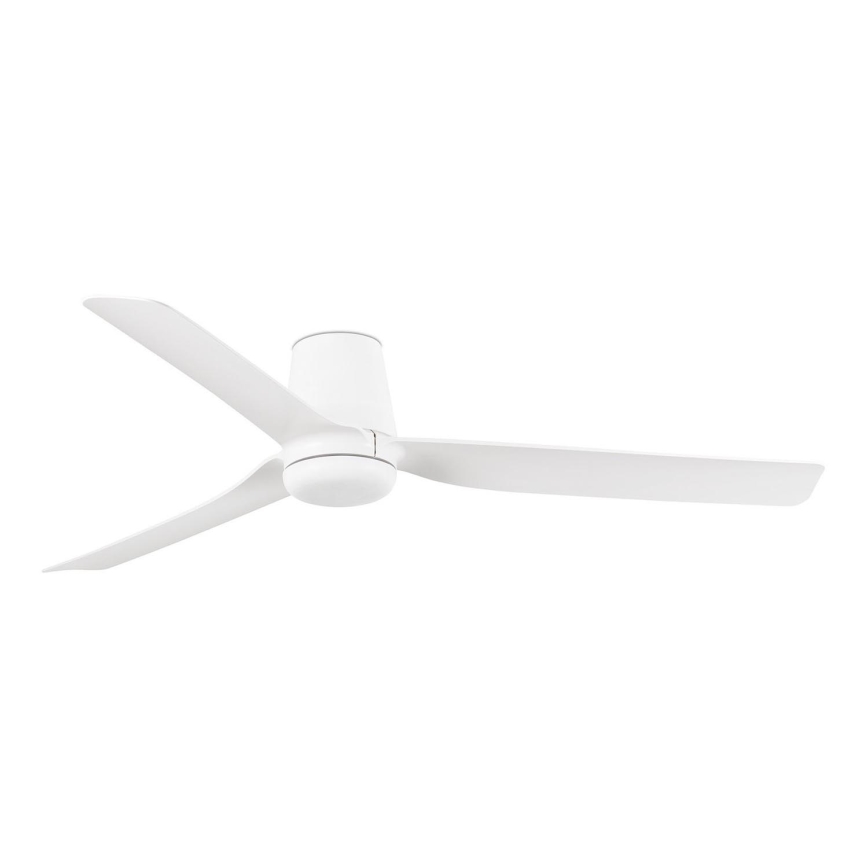 FARO 33828 - Plafondventilator PUNT TUB M wit diameter 130 cm + afstandsbediening