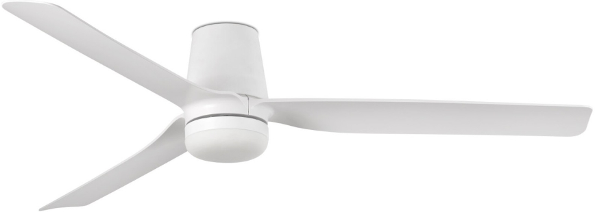 FARO 33828WT-1TW - LED dimbare plafondventilator PUNT TUB M LED/18W/230V 3000/4200/6500K wit diameter 132 cm Wi-Fi Tuya + afstandsbediening