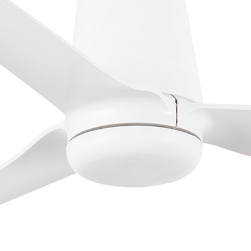 FARO 33828WT - Plafondventilator PUNT TUB M wit diameter 132 cm Wi-Fi Tuya + afstandsbediening