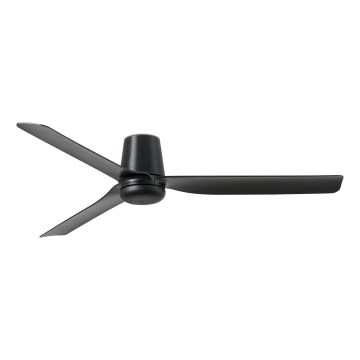 FARO 33830 - Plafondventilator PUNT TUB M zwart diameter 130 cm + afstandsbediening