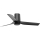 FARO 33834-Plafondventilator MINI PUNT TUB S zwart diameter 90 cm + afstandsbediening