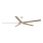 FARO 34191WT - Plafondventilator BIGWOOD XL grenen/wit diameter 200 cm Wi-Fi Tuya + afstandsbediening