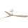 FARO 34195 - Plafondventilator ROCKER M Ø 132 cm beige/wit met afstandsbediening