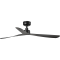 FARO 34196WT - Plafondventilator ROCKER M Ø 132 cm, zwart, Wi‑Fi (Tuya) + afstandsbediening