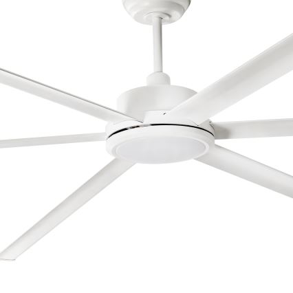 FARO 34202-130 - LED-plafondventilator ROTTERDAM XL LED/32W/230V wit diameter 200 cm + afstandsbediening