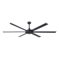 FARO 34203 - Plafondventilator ROTTERDAM XL zwart diameter 200 cm + afstandsbediening