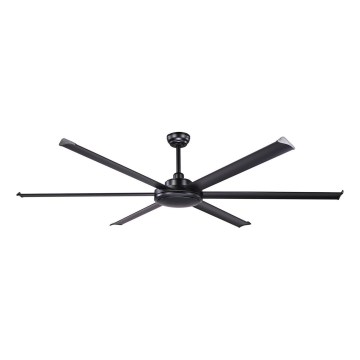FARO 34203 - Plafondventilator ROTTERDAM XL zwart diameter 200 cm + afstandsbediening