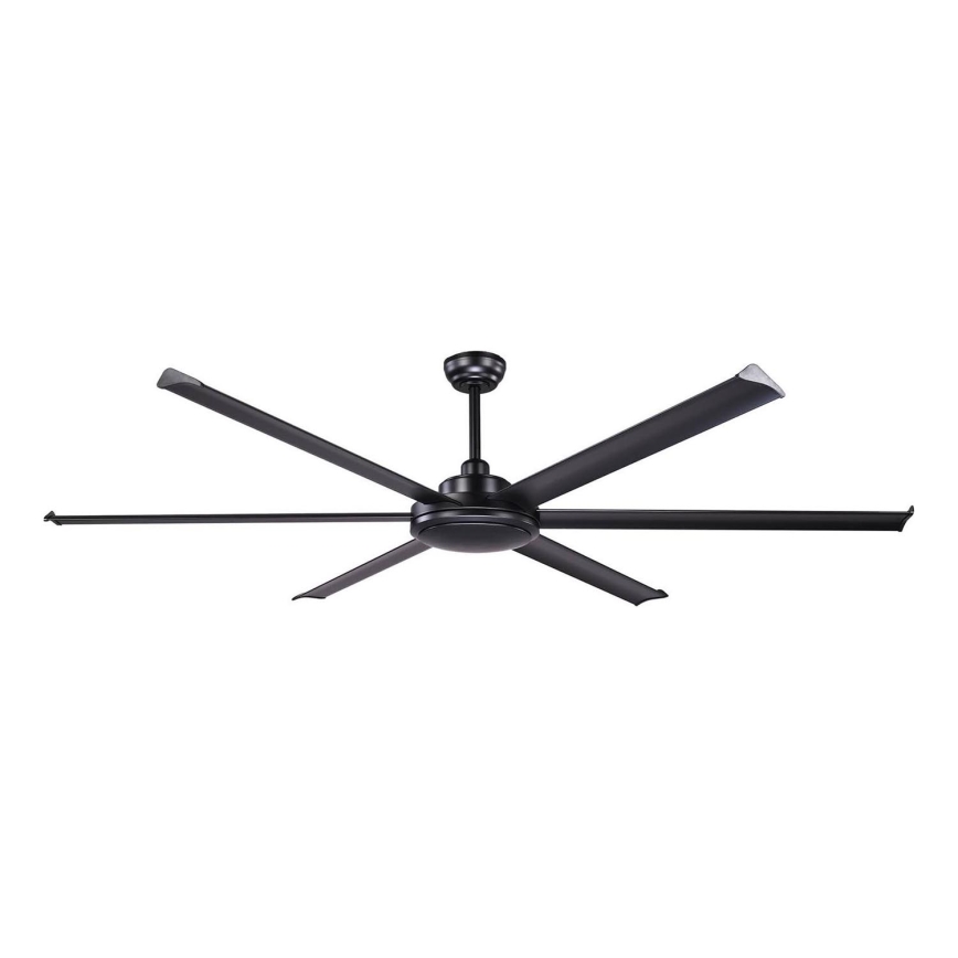 FARO 34203 - Plafondventilator ROTTERDAM XL zwart diameter 200 cm + afstandsbediening