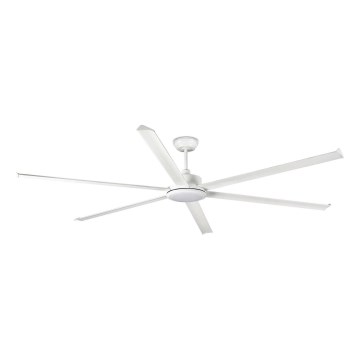 FARO 34206-130 - LED dimbare plafondventilator ROTTERDAM XXL LED/32W/230V wit diameter 250 cm + afstandsbediening