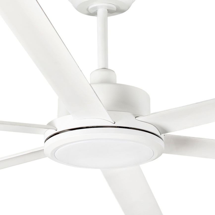 FARO 34206 - Plafondventilator ROTTERDAM XXL wit diameter 250 cm + afstandsbediening