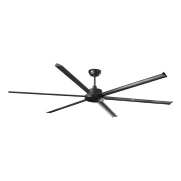 FARO 34207 - Plafondventilator ROTTERDAM XXL zwart diameter 250 cm + afstandsbediening