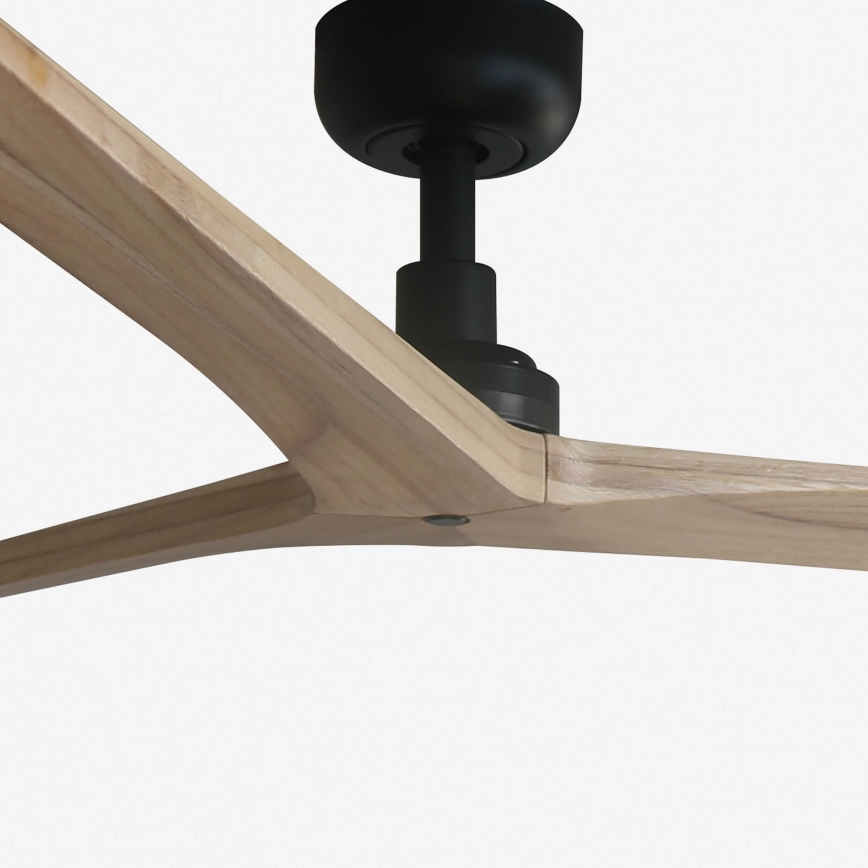 FARO 34282 - Plafondventilator KLIM L bruin/zwart diameter 150 cm + afstandsbediening