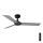 FARO 34285 - Plafondventilator CRUISER S zwart pr. 106 cm + afstandsbediening