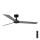 FARO 34286 - Plafondventilator CRUISER L zwart diameter 132 cm + afstandsbediening