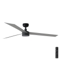 FARO 34287-1TW - LED dimbare plafondventilator CRUISER XL LED/18W/230V 2700/4000/6500K diameter 160 cm zwart/grijs + afstandsbediening