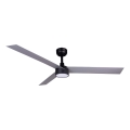 FARO 34287WT1S - Dimbare LED-plafondventilator CRUISER XL LED/18W/230V 2700/3000/4000K Ø 160 cm grijs/zwart Wi-Fi Tuya + afstandsbediening