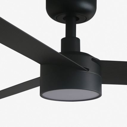FARO 34289-1TW - Dimbare plafondventilator CRUISER met LED/18W/230V 2700/3000/4000K Ø 106 cm zwart + afstandsbediening