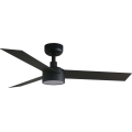 FARO 34289WT1S - LED-dimbare plafondventilator CRUISER S LED/18W/230V 2700/3000/4000K Ø 106 cm zwart Tuya Wi‑Fi + afstandsbediening