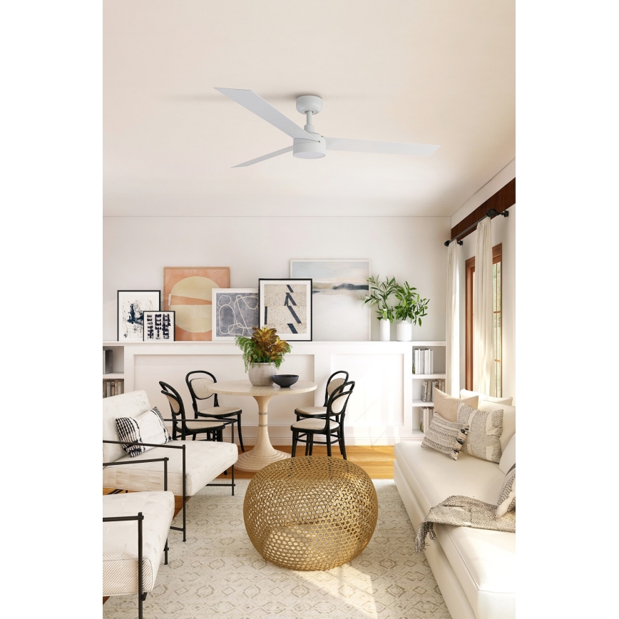 FARO 34290-1TW - LED Dimbaar ventilator CRUISER LED/20W/230V 2700/4000/6500K diameter 132 cm wit + afstandsbediening