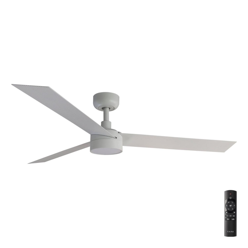 FARO 34290-1TW - LED Dimbaar ventilator CRUISER LED/20W/230V 2700/4000/6500K diameter 132 cm wit + afstandsbediening