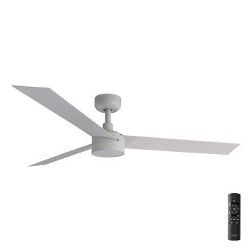 FARO 34290-1TW - LED dimbare ventilator CRUISER LED/20W/230V 2700/3000/4000K Ø 132 cm wit + afstandsbediening