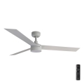 FARO 34290-1TW - LED dimbare ventilator CRUISER LED/20W/230V 2700/4000/6500K Ø 132 cm wit + afstandsbediening