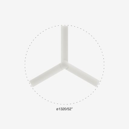 FARO 34290WP - Plafondventilator CRUISER L wit diameter 132 cm SMART + afstandsbediening