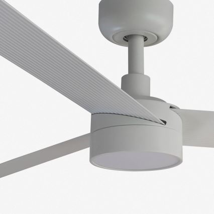 FARO 34290WT1S - LED-dimbare plafondventilator CRUISER L LED/18W/230V 2700/3000/4000K Ø 132 cm wit Wi-Fi Tuya + afstandsbediening