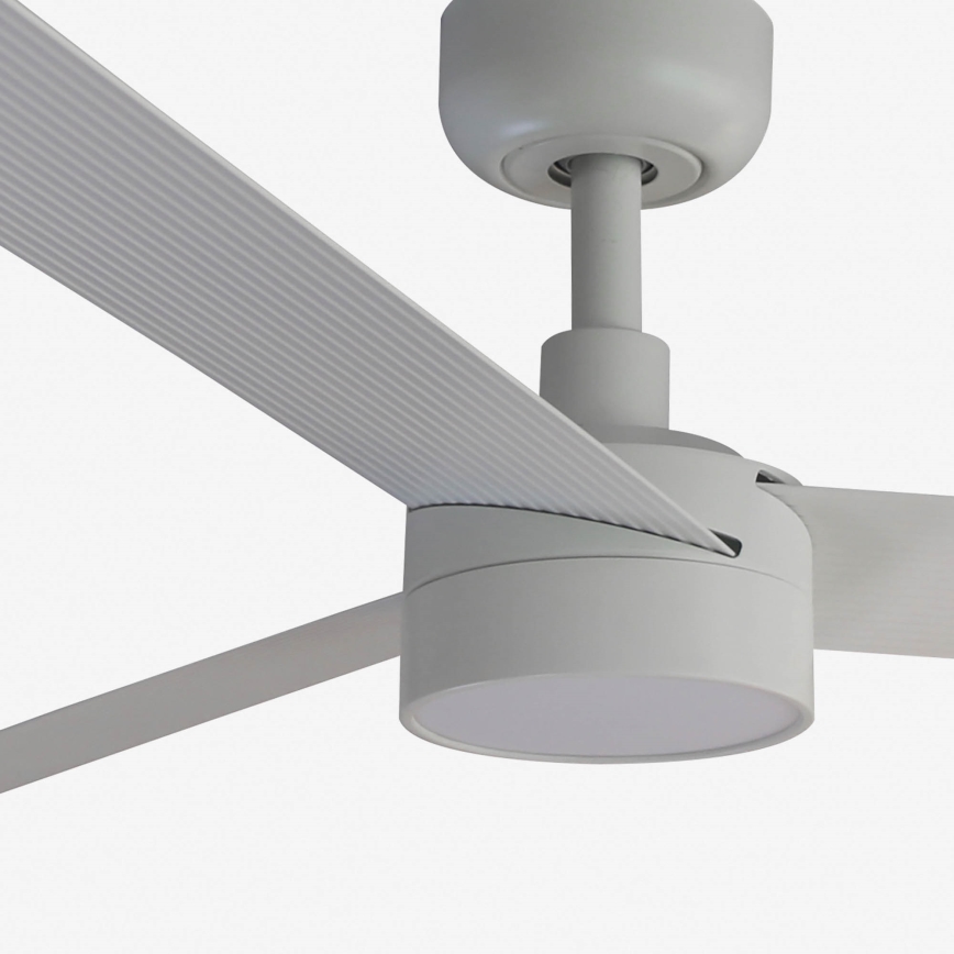 FARO 34290WT1S - LED-dimbare plafondventilator CRUISER L LED/18W/230V 2700/3000/4000K Ø 132 cm wit Wi-Fi Tuya + afstandsbediening