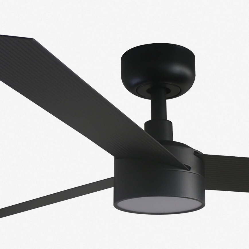 FARO 34291-1TW - Dimbare LED-plafondventilator CRUISER LED/20W/230V 2700/3000/4000K Ø 132 cm zwart + afstandsbediening