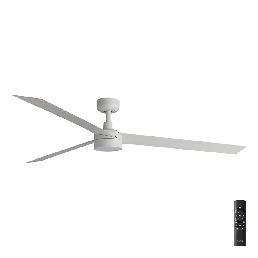 FARO 34292-1TW - LED Dimbaar ventilator CRUISER LED/20W/230V 2700/4000/6500K diameter 160 cm wit + afstandsbediening