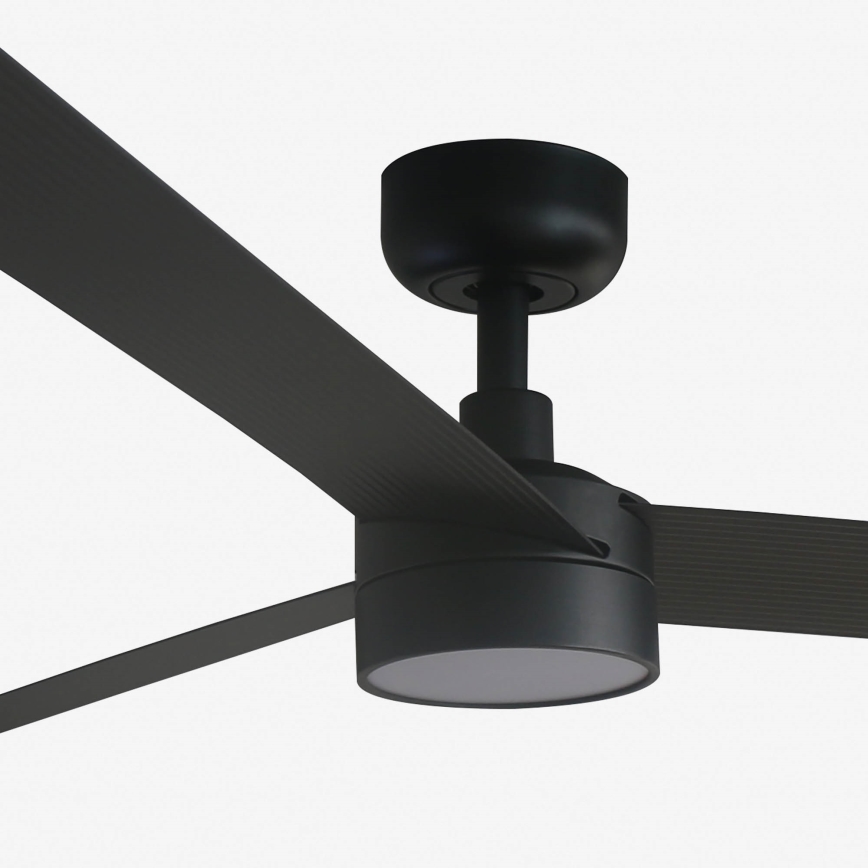 FARO 34293-1TW - LED-dimbare plafondventilator CRUISER XL LED/18W/230V 2700/3000/4000K Ø 160 cm zwart + afstandsbediening