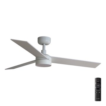 FARO 34295-1TW - LED dimbare plafondventilator RUDDER S LED/18W/230V 2700/4000/6500K diameter 106 cm wit + afstandsbediening