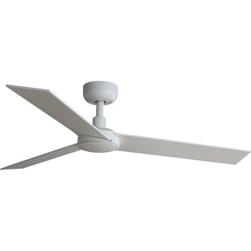 FARO 34295WT - Plafondventilator RUDDER S wit/beige diameter 106 cm Wi-Fi Tuya + afstandsbediening
