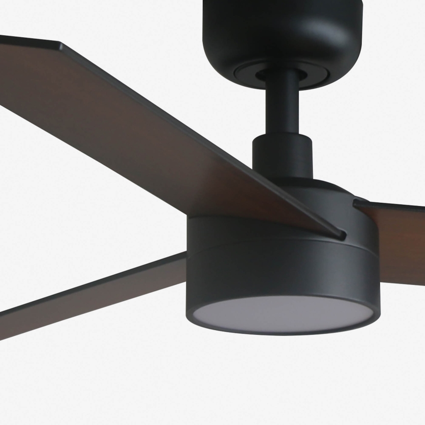 FARO 34296-1TW - LED dimbare plafondventilator RUDDER S LED/18W/230V 2700/4000/6500K diameter 106 cm zwart + afstandsbediening