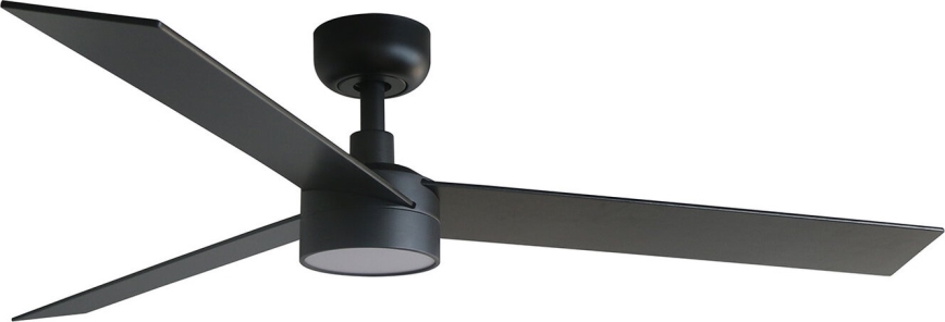 FARO 34298WT-1TW - LED dimbare plafondventilator RUDDER L LED/18W/230V 2700/4350/6000K zwart diameter 132 cm Wi-Fi Tuya + afstandsbediening