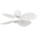 FARO 34315SWT - LED-dimbare plafondventilator KLOVER S LED/20W/230V 2700/3000/4000K Ø 80 cm wit Wi-Fi Tuya + afstandsbediening