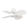 FARO 34315SWT - LED-dimbare plafondventilator KLOVER S LED/20W/230V 2700/3000/4000K Ø 80 cm wit Wi-Fi Tuya + afstandsbediening