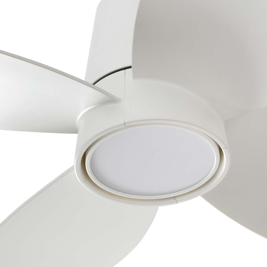 FARO 34315WT - LED dimbare plafondventilator KLOVER TUB S LED/20W/230V 2700/4000/6500K wit diameter 80 cm Wi-Fi Tuya + afstandsbediening