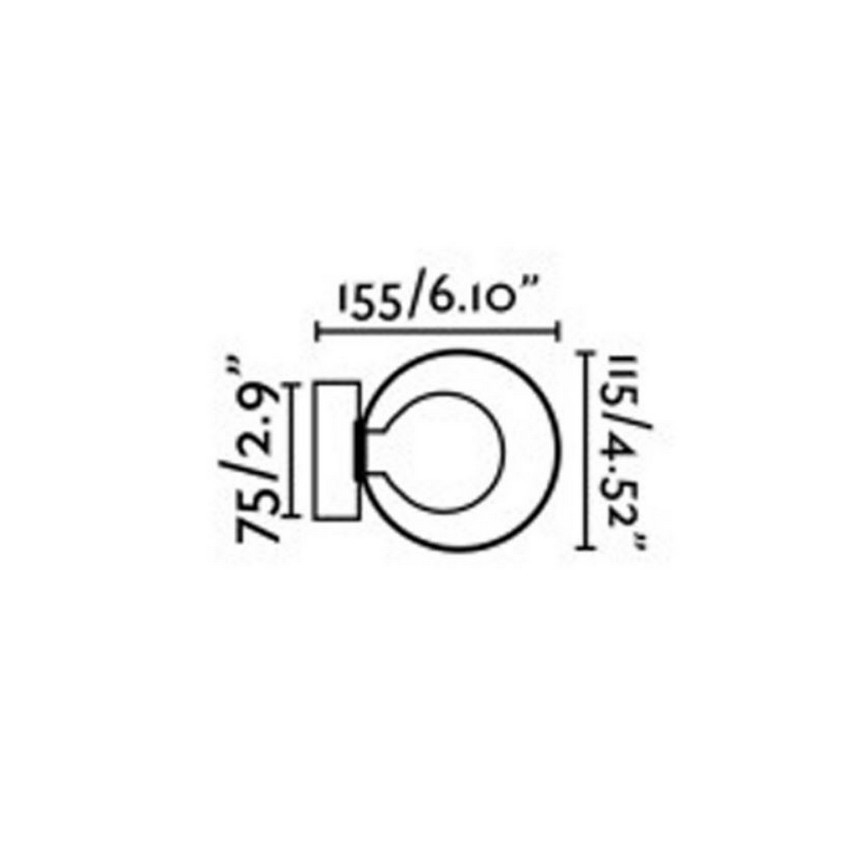 FARO 40086 - Badkamer wandlamp PERLA 1xG9/6W/230V IP44
