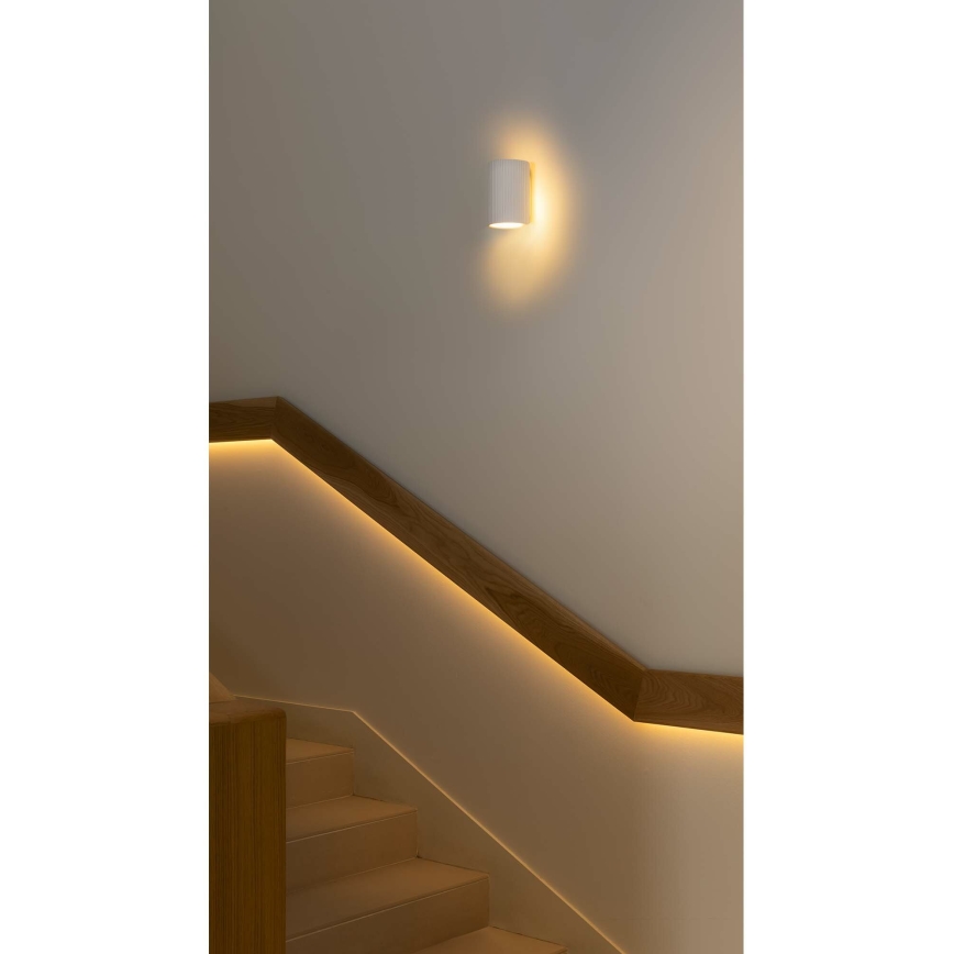 FARO 40522 - Wandlamp SOLE 1xGU10/8W/230V wit rond
