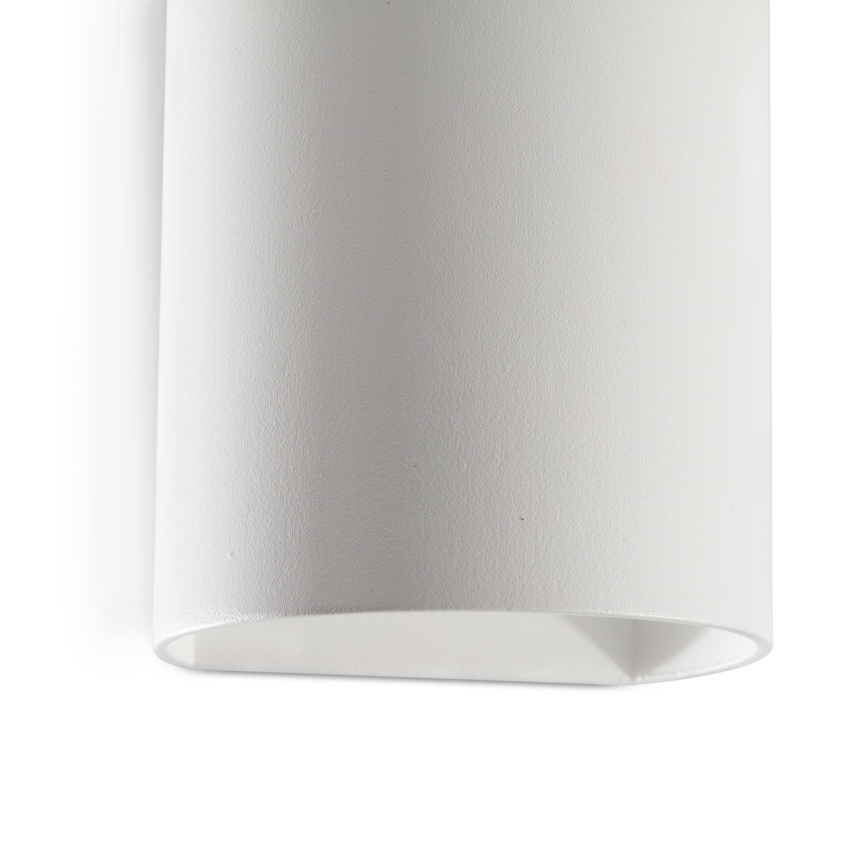 FARO 40522 - Wandlamp SOLE 1xGU10/8W/230V wit rond