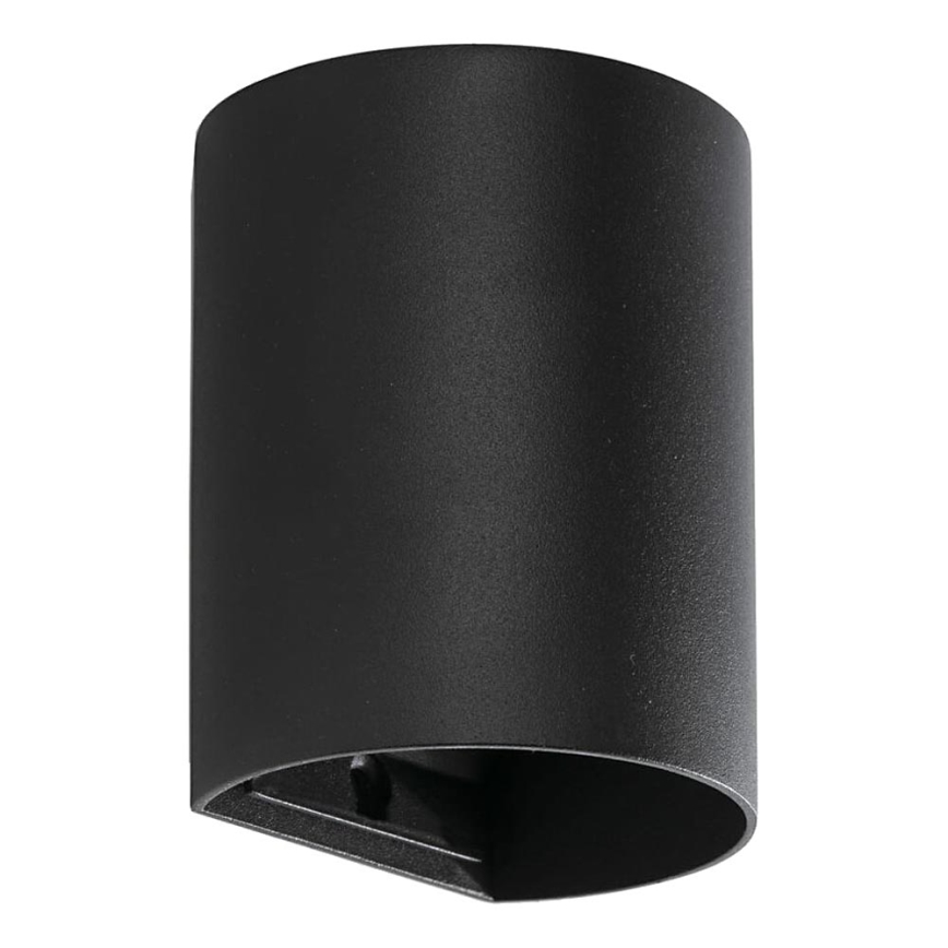 FARO 40523 - Wandlamp SOLE 1xGU10/8W/230V zwart rond