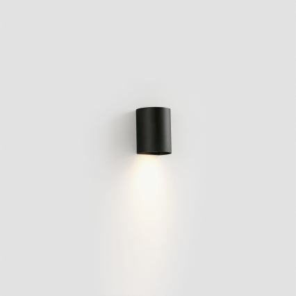 FARO 40523 - Wandlamp SOLE 1xGU10/8W/230V zwart rond