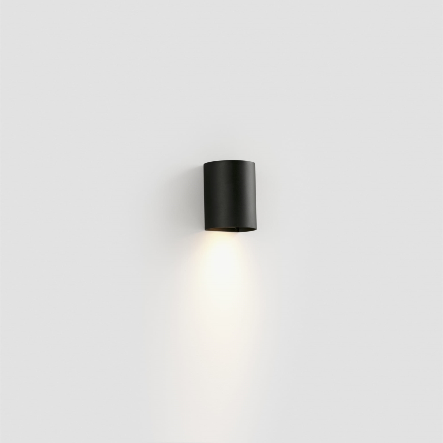 FARO 40523 - Wandlamp SOLE 1xGU10/8W/230V zwart rond