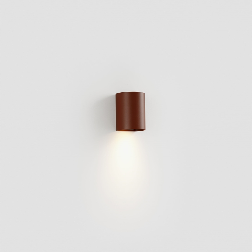 FARO 40525 - Wandlamp SOLE 1xGU10/8W/230V baksteen rond