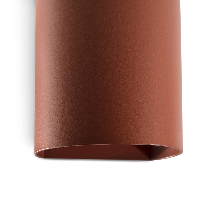 FARO 40525 - Wandlamp SOLE 1xGU10/8W/230V baksteen rond